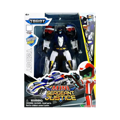 Игрушка робот-трансформер Мини Сержант Джастис NEW VALUE TOBOT 307615 4