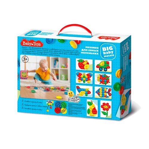 Мозаика для самых маленьких Baby Toys 27 элементов Десятое королевство 02520 фото 2