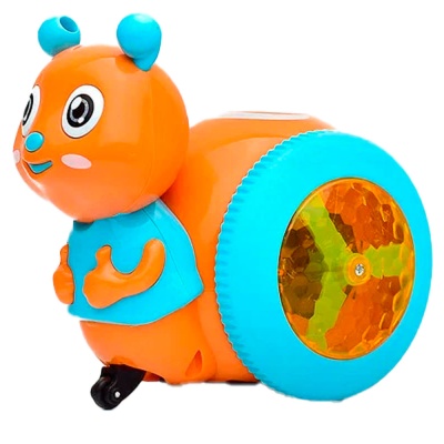 Игрушка Улитка двигается звук свет Qkid HG-888B