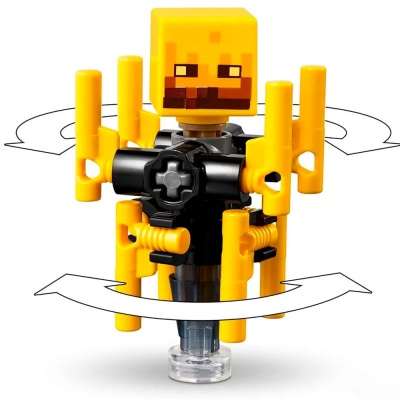 Конструктор Lego Minecraft 21266 Битва за лаву Нижнего мира 3