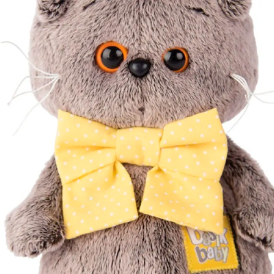 Мягкая игрушка Кот Басик Baby в бантике Budi Basa BB-009 2