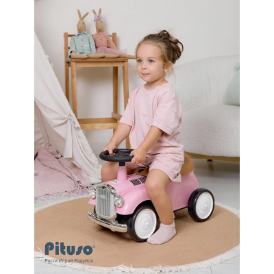Каталка Ретро Pituso 665-Pink розовый