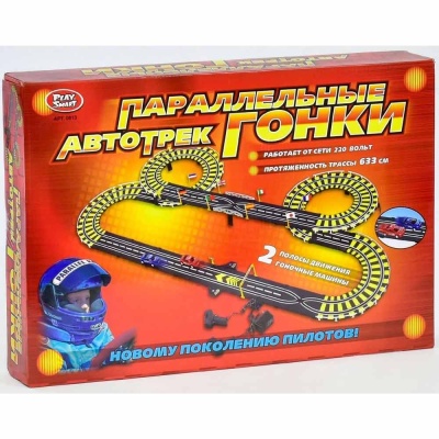Гоночный автотрек Параллельные гонки 633 см Play Smart 0813 2