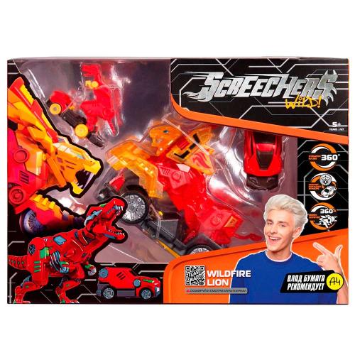 Игровой набор Screechers Wild Вайлдфаер Лайн L3 Alpha Group 39867 фото 6