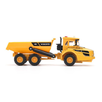 Машинка металл свет-звук VOLVO КАРЬЕРНЫЙ САМОСВАЛ 16 см Технопарк HAULERA25G-16SL-YE 2