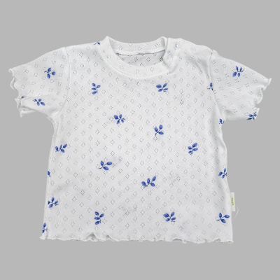 Футболка Листья Чуди Кидс 301125-2 белый