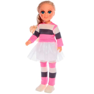 Кукла озвученная Анастасия Яркие полоски Весна В4124/о