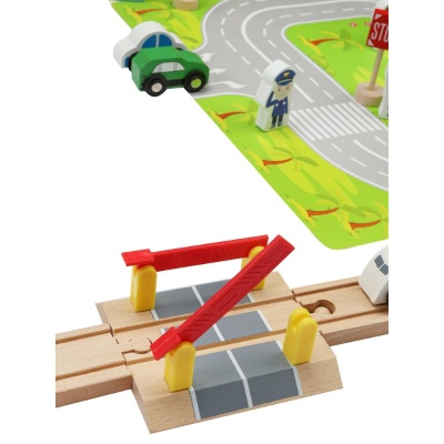 Деревянная железная дорога Рыжий Кот ИД-1223