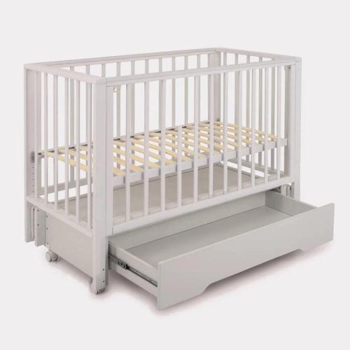Кровать детская с универсальным маятником Rant Bergen Plus 800 Crystal Beige фото 3