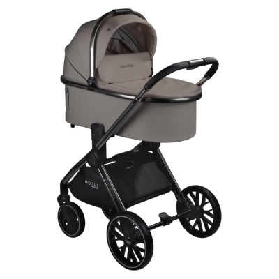 Коляска 2 в 1 Amarobaby Motus Premium Ecco мокко 04