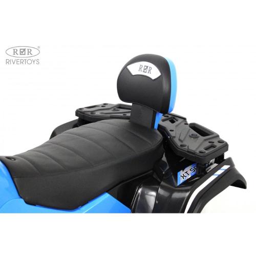 Детский электроквадроцикл 4WD RiverToys T001TT синий фото 25