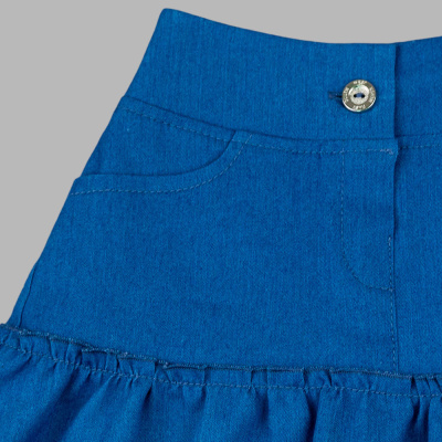 Юбка джинсовая Чуди Кидс 606625Д синий 02