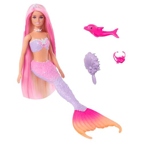 Кукла Barbie Русалка меняющая цвет 29 см Mattel HRP97