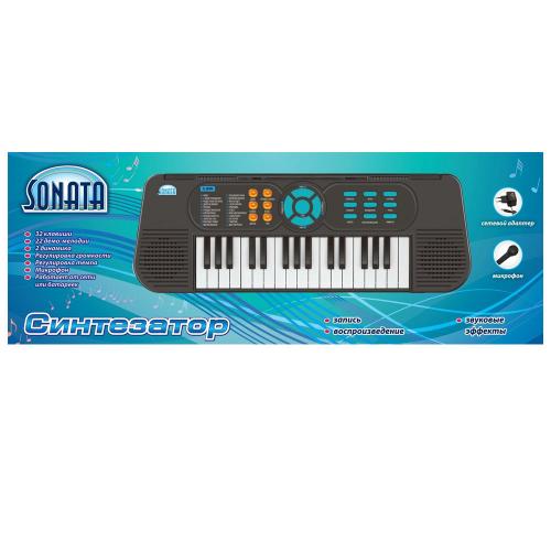 Синтезатор с микрофоном Sonata IT105309