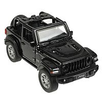 Коллекционная машинка Jeep Wrangler Rubicon Технопарк RUBICON3D-12-BK