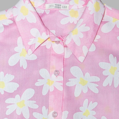 Комплект Рубашка и шорты Чуди Кидс 346525-1 розовый 03