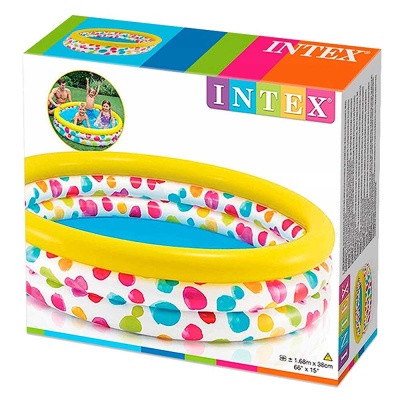 Бассейн надувной Круги Intex 58439NP