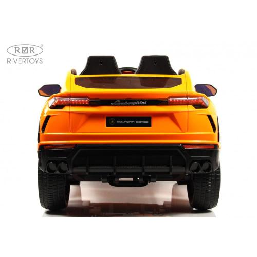 Детский электромобиль Lamborghini Urus RiverToys E777EE оранжевый фото 7