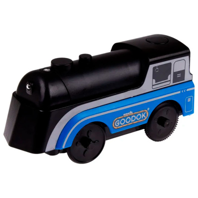 Игровой набор Goodok электрический поезд Транспортёр 1toy Т24568 3