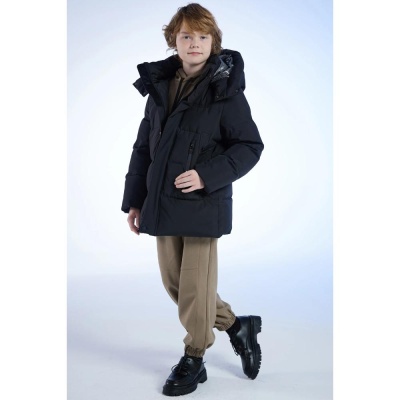 Полупальто Deloras 55372 чёрный 03 Полупальто Deloras 55372 чёрный 03