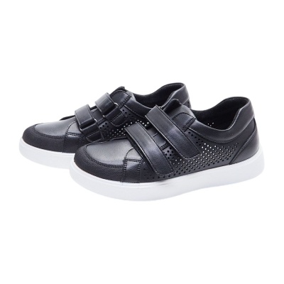 Полуботинки школьные Baden KPA005-410 чёрный 03