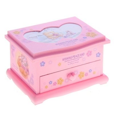 Музыкальная шкатулка Сердечки 9206 1