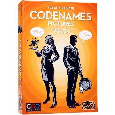 Настольная игра Codenames Кодовые имена Картинки Gaga Games 66051