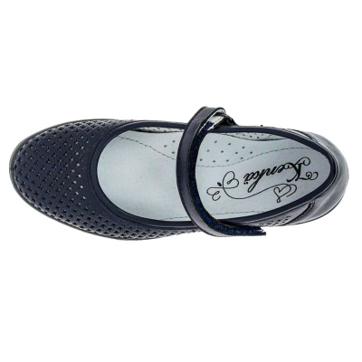 Туфли для девочки Kenka 202011-6_NAVY синие