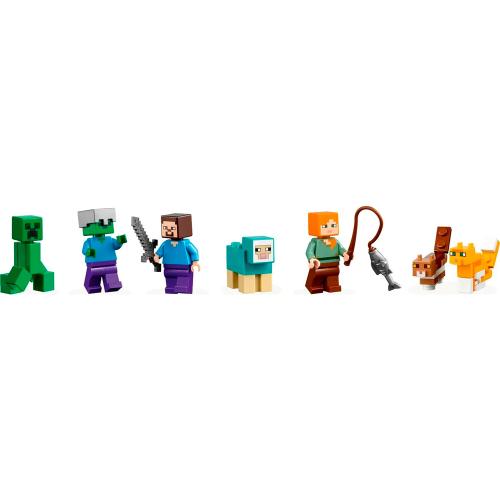 Конструктор Lego Minecraft 21249 The Crafting Box фото 3