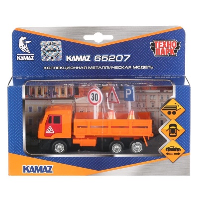 Металлическая машинка Камаз 65207 Технопарк SB-16-80-KAMAZ(WB)