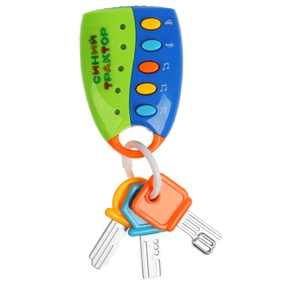 Музыкальный брелок Синий Трактор Умка B862374-R3