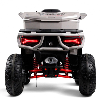 Детский электроквадроцикл RiverToys Z111ZZ серый 5