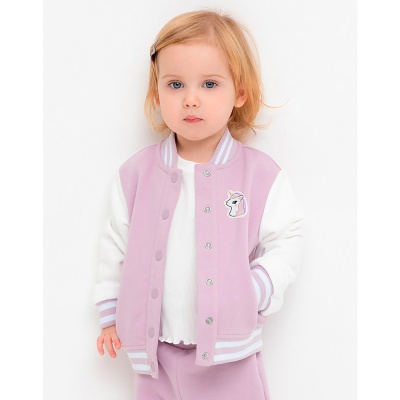 Бомбер для девочки Crockid 302675ледяная орхидея к537 2