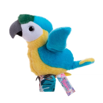 Интерактивная игрушка со слэп браслетом Синий попугай Happy Yappers 9593 4