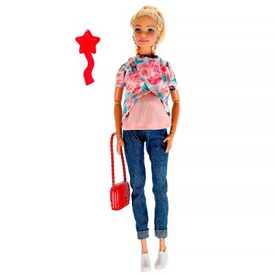 Кукла София беременная шарнирная 29 см Карапуз 66001B1-C9-S-BB 2