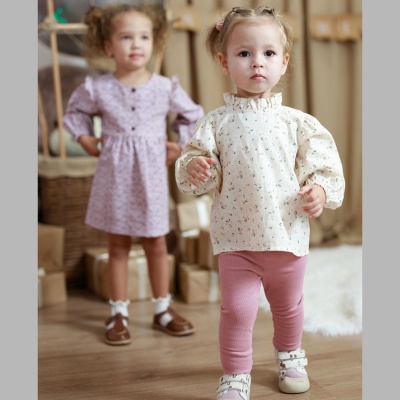 Блузка Розовые цветы Чуди Кидс 506625Ц1-1 экрю 04