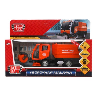 Игрушка Машина Уборочная Технодрайв VACCAR-12SL-OG 3