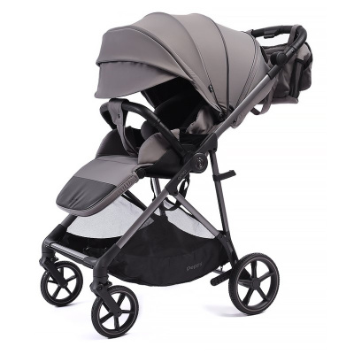 Прогулочная коляска Peppy Amici Grey рама серая 03