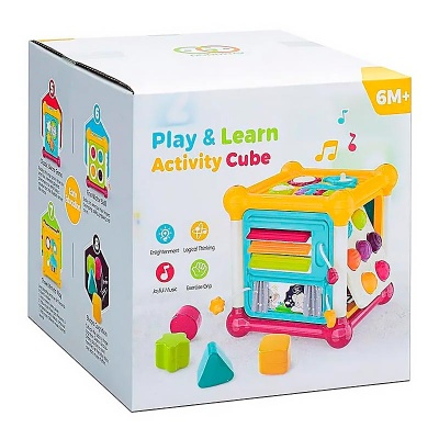 Развивающая игрушка Куб Умный малыш 3860