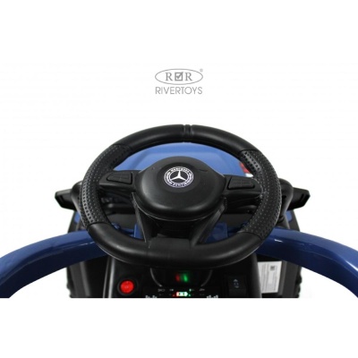 Детский электромобиль RiverToys G005GG синий
