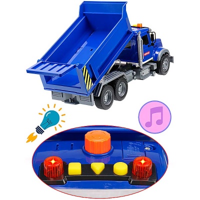 Игрушка инерционная Самосвал звук свет Рыжий кот 2050166 3