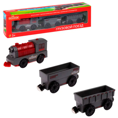 Игровой набор Goodok электрический поезд Грузовой поезд 1toy Т24569 4
