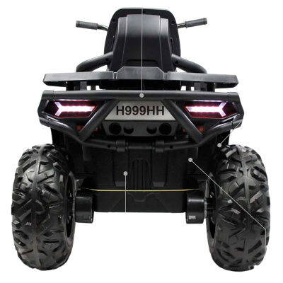 Детский электроквадроцикл RiverToys H999HH синий Spider