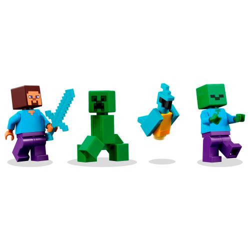 Конструктор Lego Minecraft 21275 Дом в джунглях TNT фото 4
