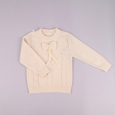 Джемпер для девочек TigaBear 83838 молочный 2