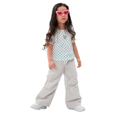 Брюки для девочки Deloras DLS 22415X кремовые 2