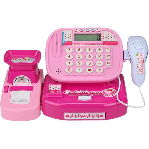 Игровой набор Касса калькулятор Лучший Кассир Рыжий кот ZY1188466 фото 2