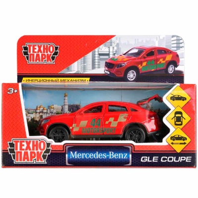 Металлическая инерционная машинка Mercedes-Benz GLE Coupe Спорт Технопарк GLE-Coupe-S 2