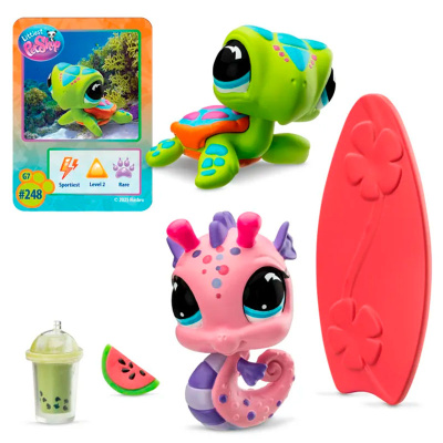 Игровой набор Littlest Pet Shop Морской конек и Черепашка Hasbro LPS 00707 2