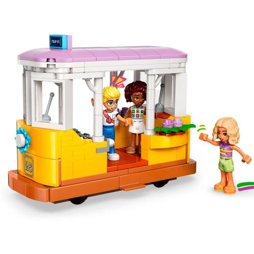 Конструктор Lego Friends 42671 Зеленое кафе и магазин цветов фото 3
